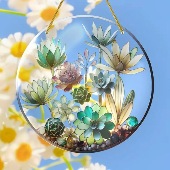 8" Acrylic Suncatcher - Picture 3 of 3